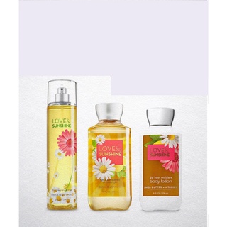 Mist Xịt Toàn Thân BBW Love & Sunshine 236ml Từ Mỹ