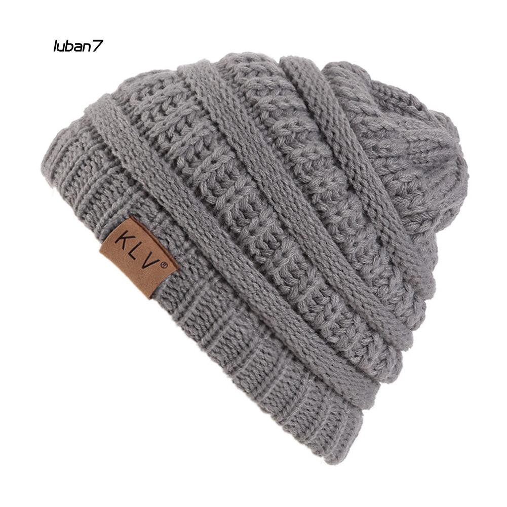 Mũ Len Beanie Thời Trang Giữ Ấm Cho Bé