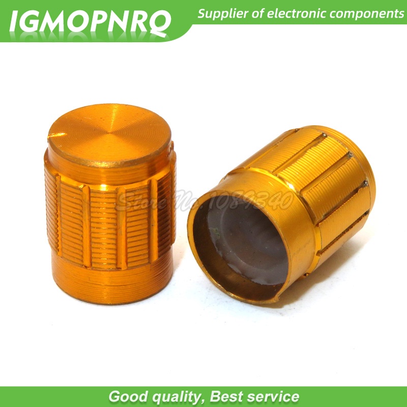 Set 10 Nút Vặn Chiết Áp 13 * 17mm 15 * 17mm 13 * 17 15 * 17 Bằng Hợp Kim Nhôm