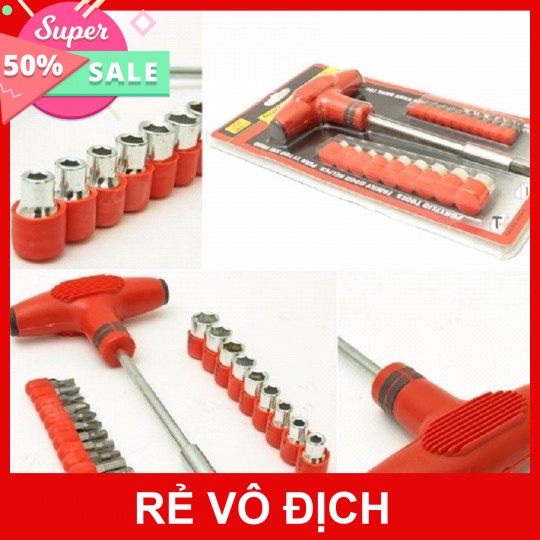 BỘ VẶN ỐC VÍT CHỮ T 24 ĐẦU ĐA NĂNG [HCM]