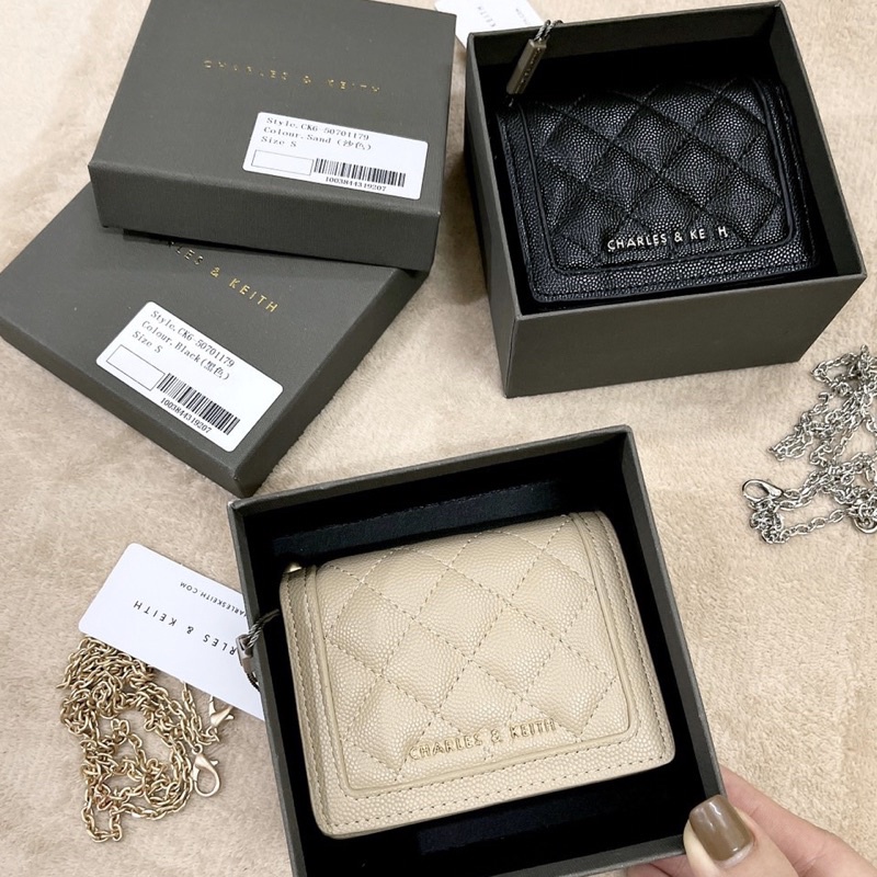 Ví cê kaaa bản mini zize 10cm dây đeo chéo chuẩn loại 1 ( có hộp)