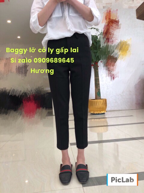 Quần Baggy Công Sở Giá Rẻ.GU ĐẸP Quần Baggy vải đi học đi làm đi chơi,  quần tây, quần công sở  vải kaki lạnh