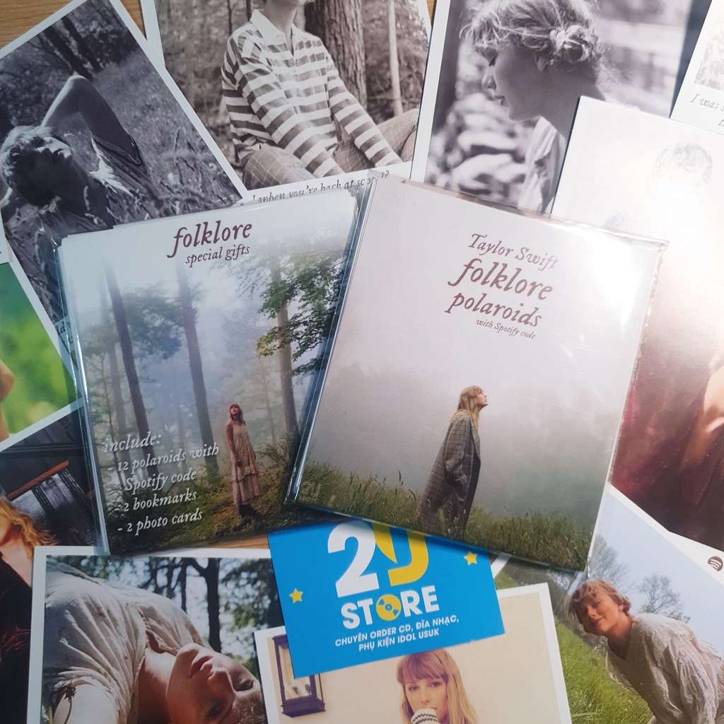 BST ảnh Polaroid quét mã Taylor Swift