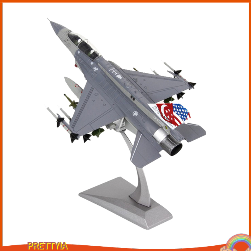 Đồ trang trí Máy Bay Chiến Đấu F16D Falcon Cỡ 1 / 72