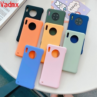 Ốp điện thoại nhựa cứng màu trơn siêu mỏng bảo vệ cho HUAWEI MATE 30 PRO 20X 20 PRO NOVA 5T HONOR 20 PRO