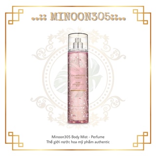 Xịt toàn thân Body Mist Bath & Body Works - Champagne Toast 30ml/50ml/100ml ❀minoon
