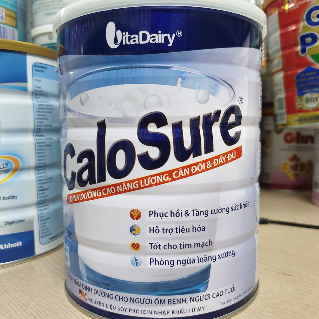 Sữa CaloSure 900g Vitadairy dinh dưỡng cho người cao tuổi Date 2023