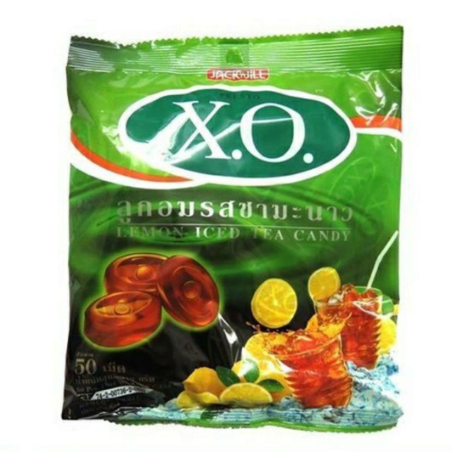 Kẹo X O vị trà chanh