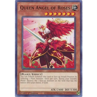 Thẻ bài Yugioh - TCG - Queen Angel of Roses / LDS2-EN101'