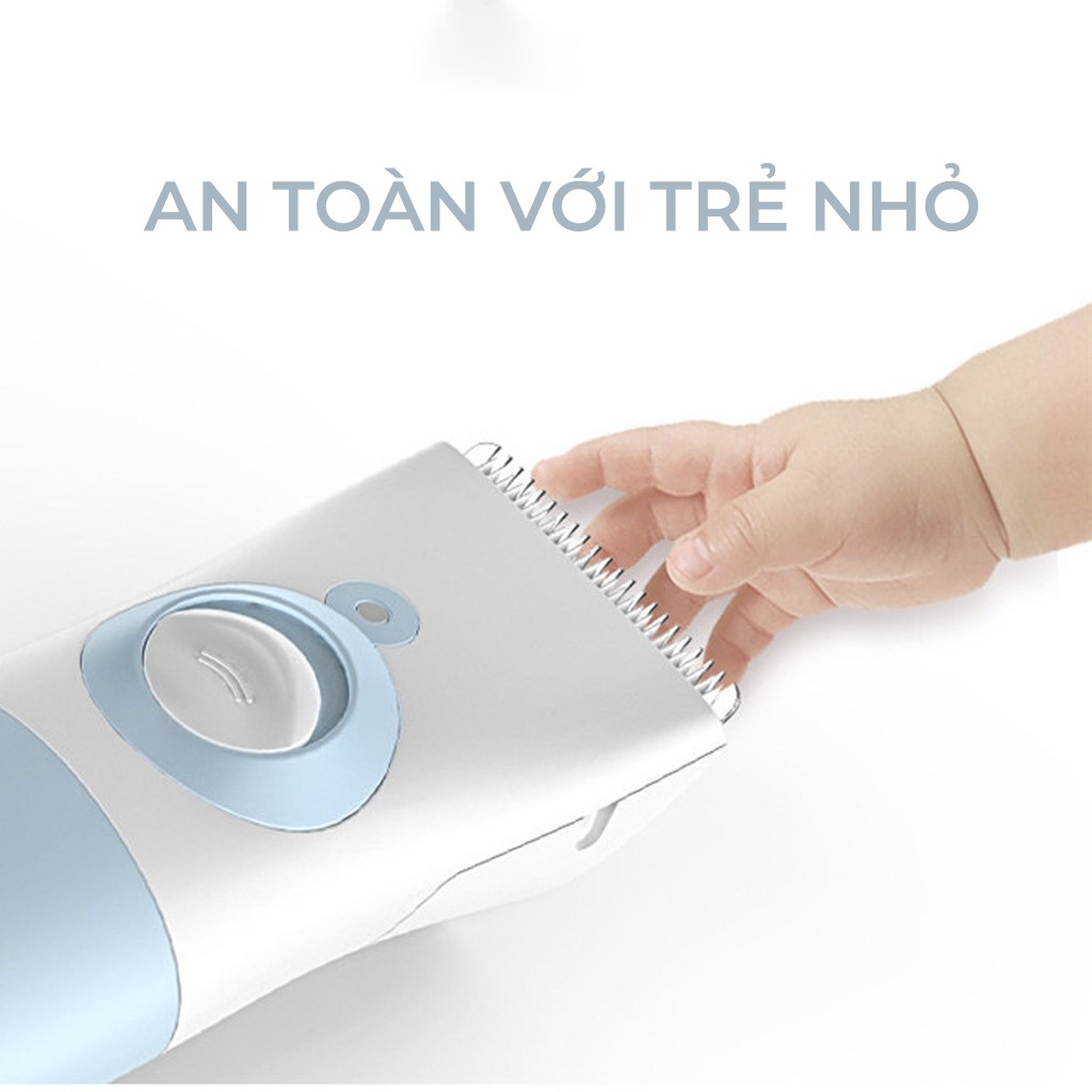 Tông đơ cắt tóc cho bé KONKA KYL01P sạc pin có dây dời - tông đơ cắt tóc cho trẻ em chống ồn