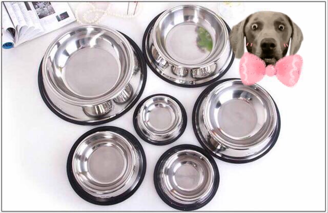 Bát inox đế cao su