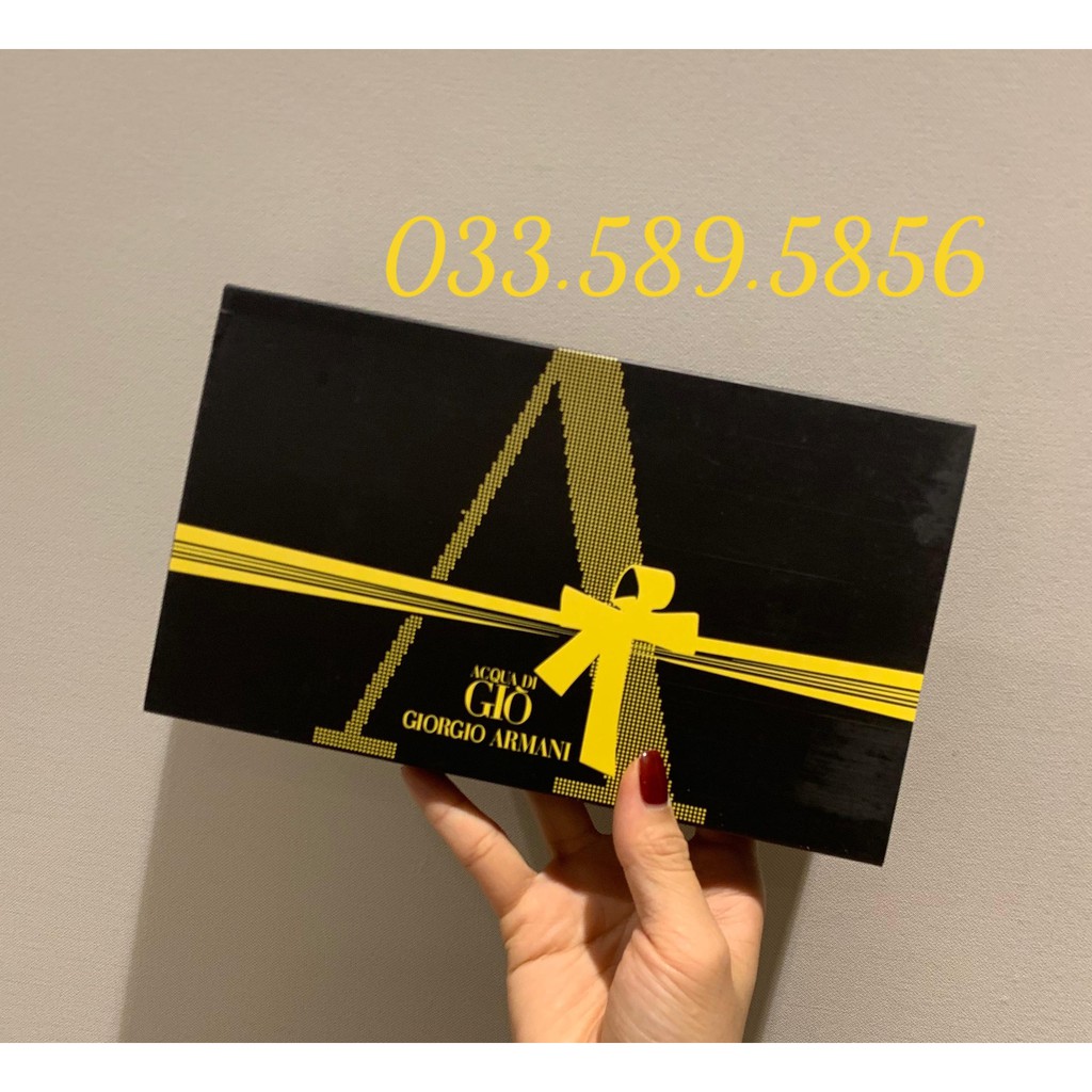 BỘ BA NƯỚC HOA ACQUA DI GIO HƯƠNG THƠM SANG TRỌNG ĐẲNG CẤP ❤️ FREESHIP ❤️ - GIACUCSOC