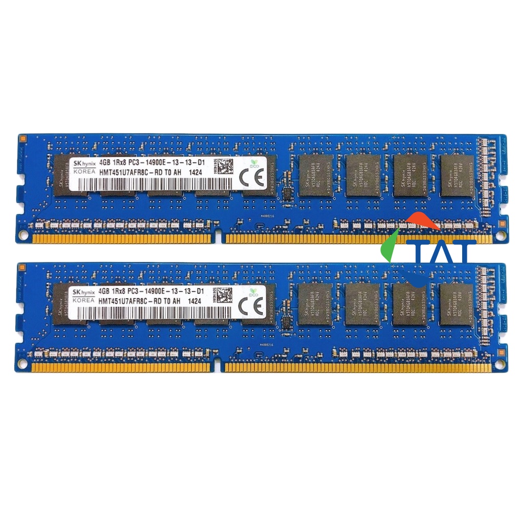 Ram Server Hynix 4GB 1866MHz PC3-14900E 1.5V ECC Unbuffered