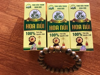 Combo 3 lọ TINH DẦU TRÀM HOA NÚI