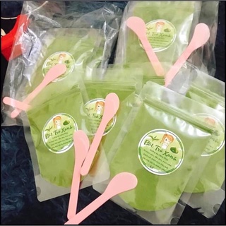 100g Bột trà xanh đắp mặt nguyên chất