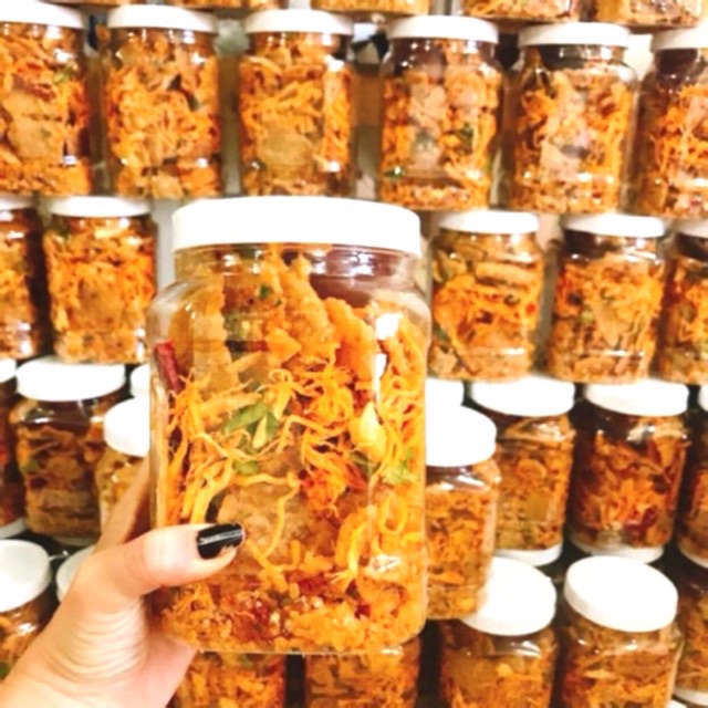 [Mã 156FMCGSALE hoàn 8% đơn 500K] 1 HŨ CƠM CHÁY LẮC KHÔ GÀ 350g | BigBuy360 - bigbuy360.vn