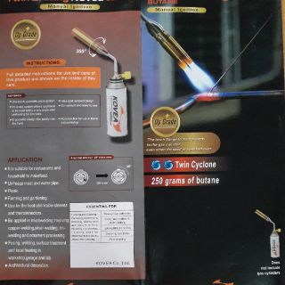 khò gas đôi - khò hàn ống đồng