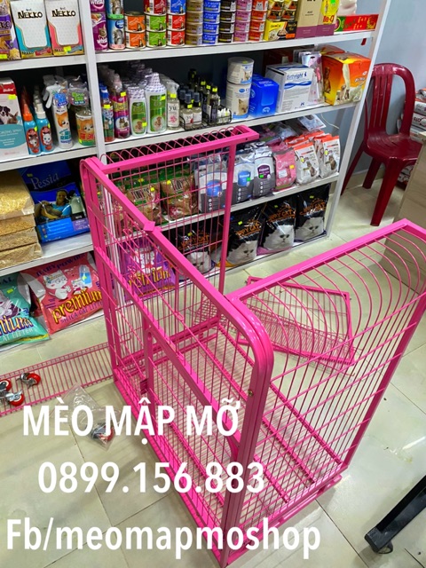 CHUỒNG MÈO 2 tầng (  1m05 * 80 * 50 cm )