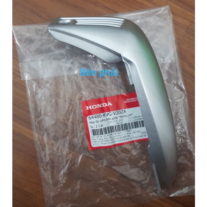 Nẹp ốp yếm  xe Airblade đời đầu và Fi đời đầu chính hãng Honda
