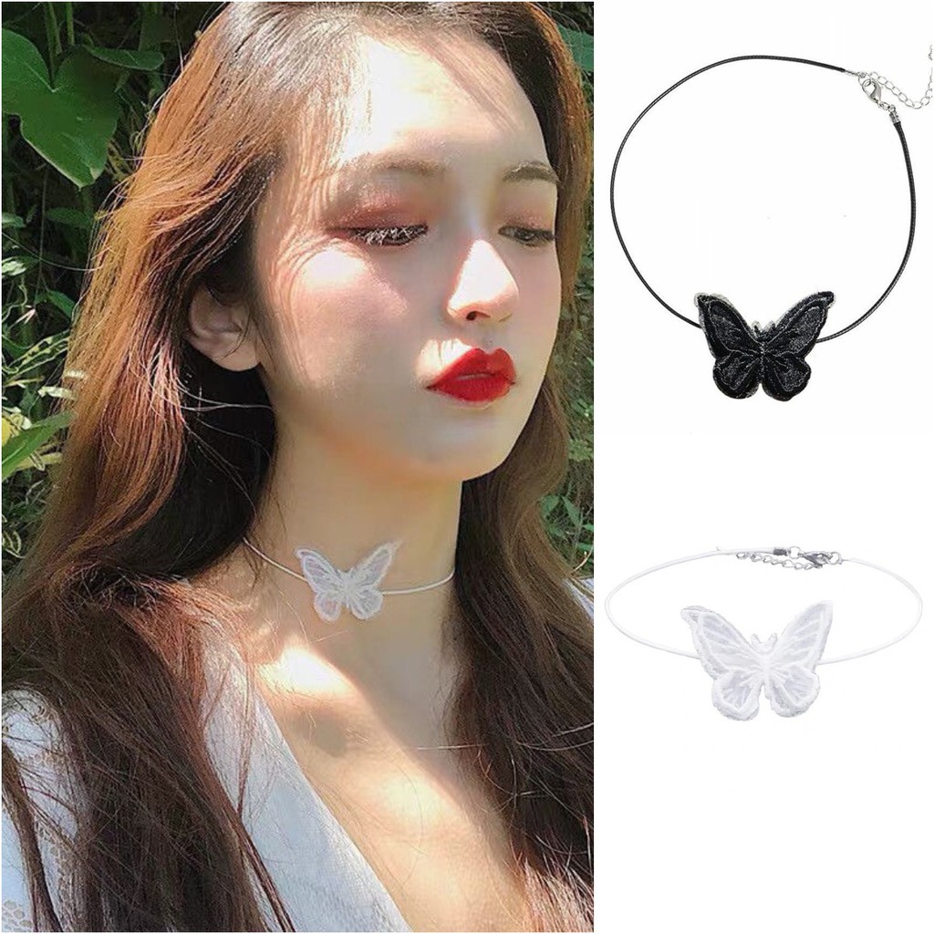 Dây Chuyền Xi Mạ Mặt Hình Bươm Bướm