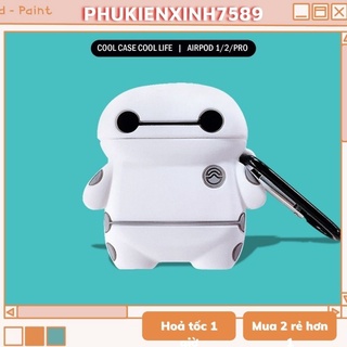 🔥 Case Ap 1/2 & Pro 🔥 Freeship 🔥 VỎ BỌC  BAYMAX  - Cho Tai Nghe Không Dây (Bluetooth) - TGDĐ89