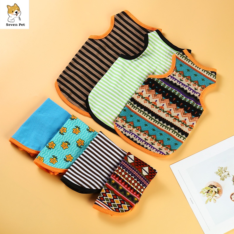 Áo Thun Cotton Thoáng Khí Cho Thú Cưng