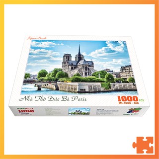 Tranh xếp hình cao cấp 1000 mảnh ghép - Nhà thờ đức bà Paris