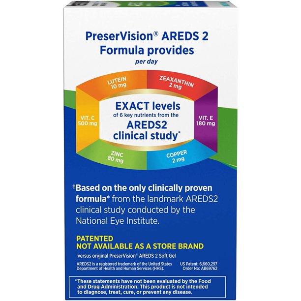 [DATE 4/2023] PreserVision AREDS 2 Eye MINIS Soft Gels 60 / 120 VIÊN