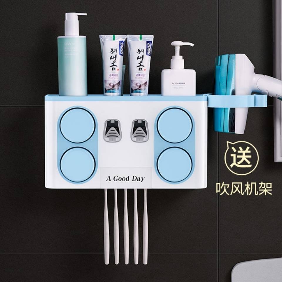 kệ lò vi sóngđời Giá đựng bàn chải đánh răng trọng lực Giá dính treo tường đơn giản | BigBuy360 - bigbuy360.vn