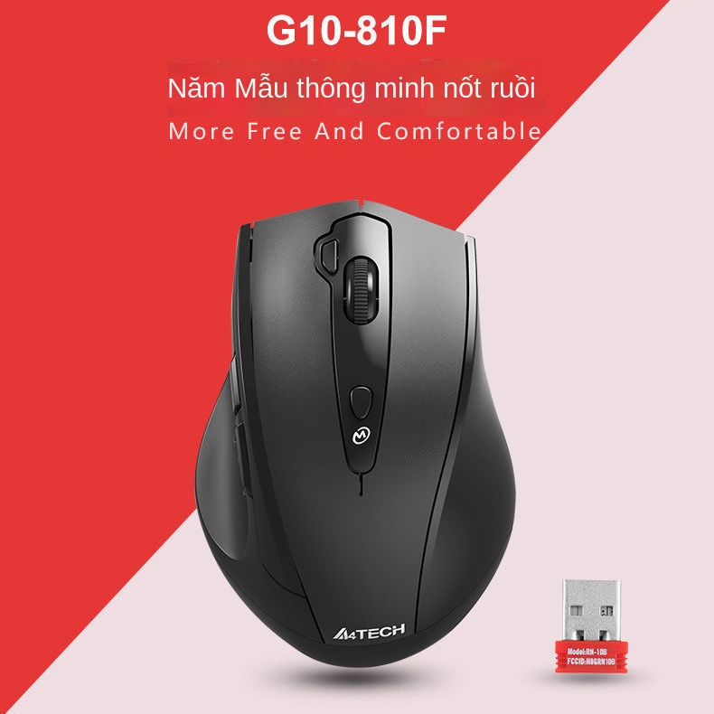 ☋✺Chuột không dây máy tính cơ Gaming-Bluetooth 2.4Ghz 2 trong 1-chất lượng cao-con LED chống ồn dễ thương có đèn