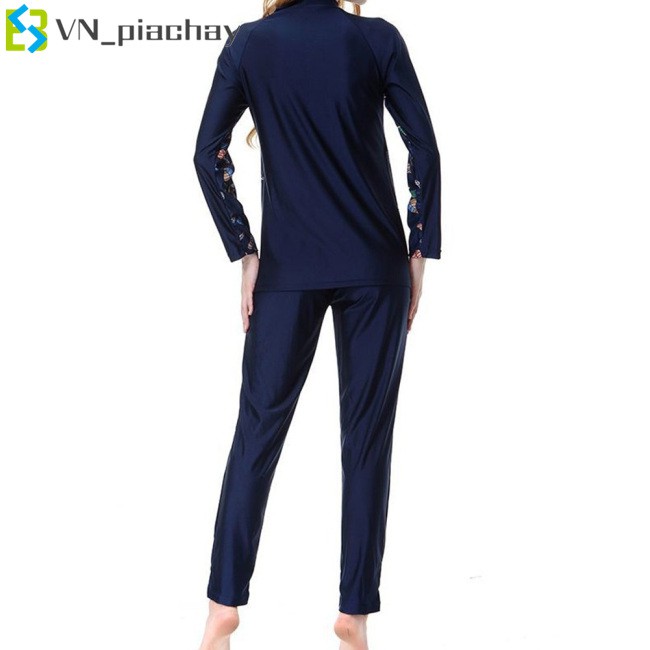 Bộ Đồ Bơi Dài Tay In Họa Tiết Gợi Cảm Cho Nữ | BigBuy360 - bigbuy360.vn