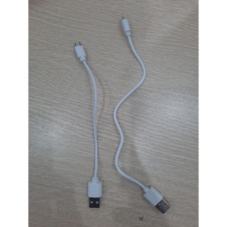 Cáp lightning,micro dài 20cm rất tiện cho sạc dự phòng