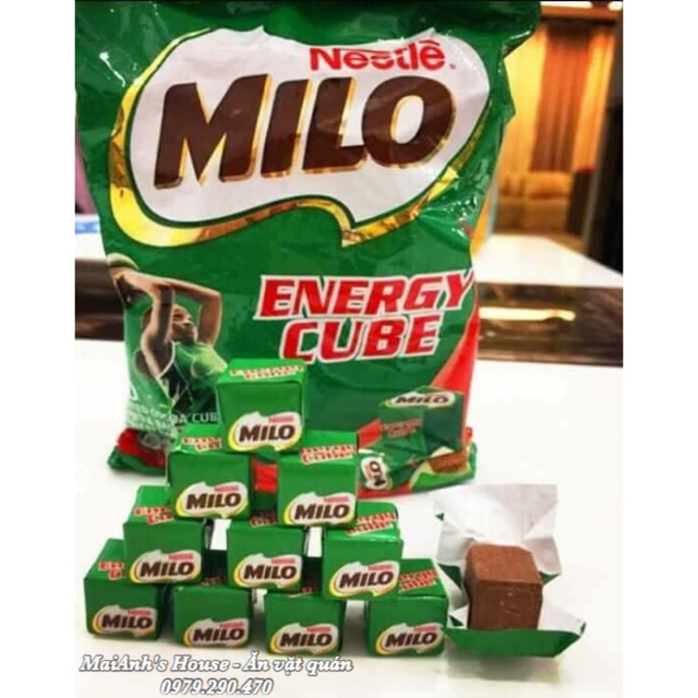 Milo Cube gói 100 viên siêu hot hit date 7/2021