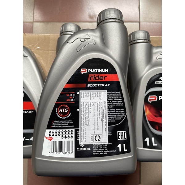 Dầu nhớt xe ga Orlen Scooter 5w40 4T Platinum