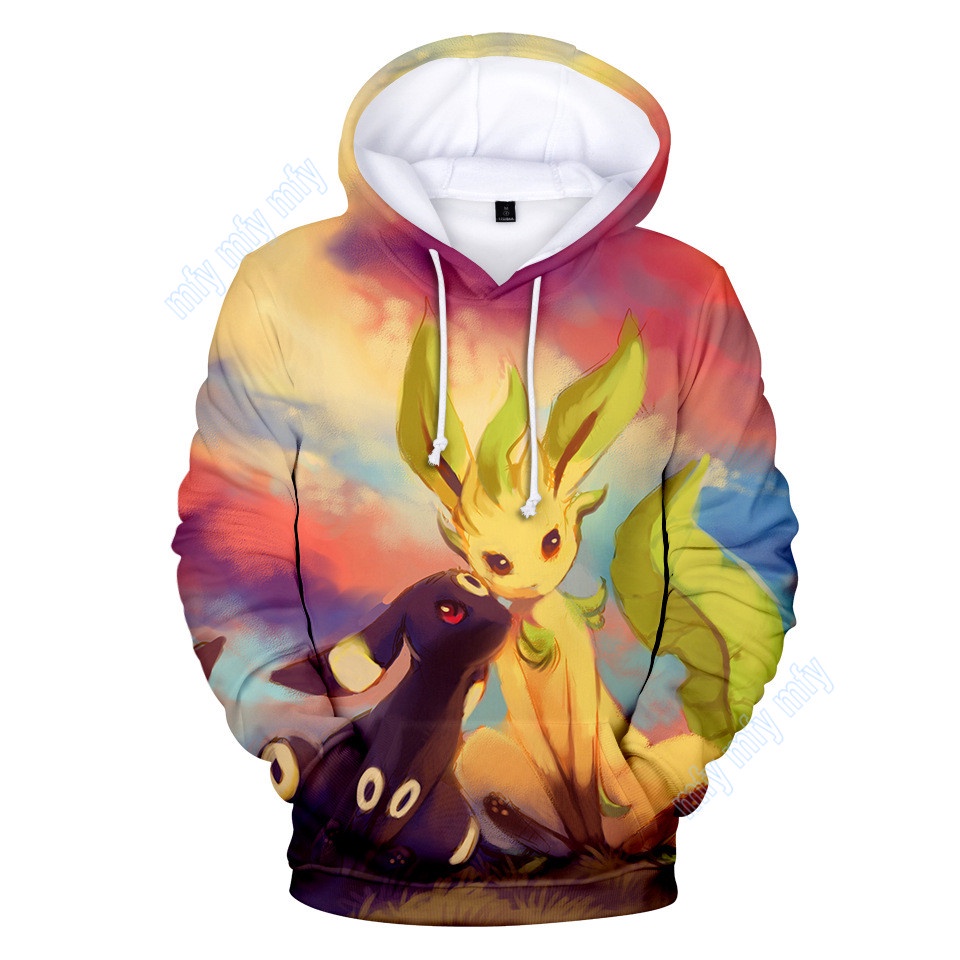 Áo Hoodie In Hình Hoạt Pokemon Đáng Yêu Dành Cho Trẻ Em