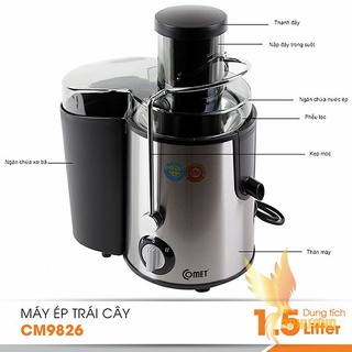 [Oder] - Máy ép trái cây COMET CM9826