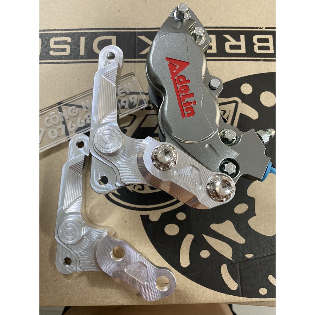 Pas nhôm CNC Heo 4Pis gắn Vario Click Size 260mm, đời 2018 - 2023