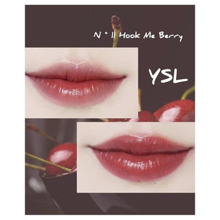 [SẴN] SON YSL VOLUPTE SHINE  #11 Hook Me Berry