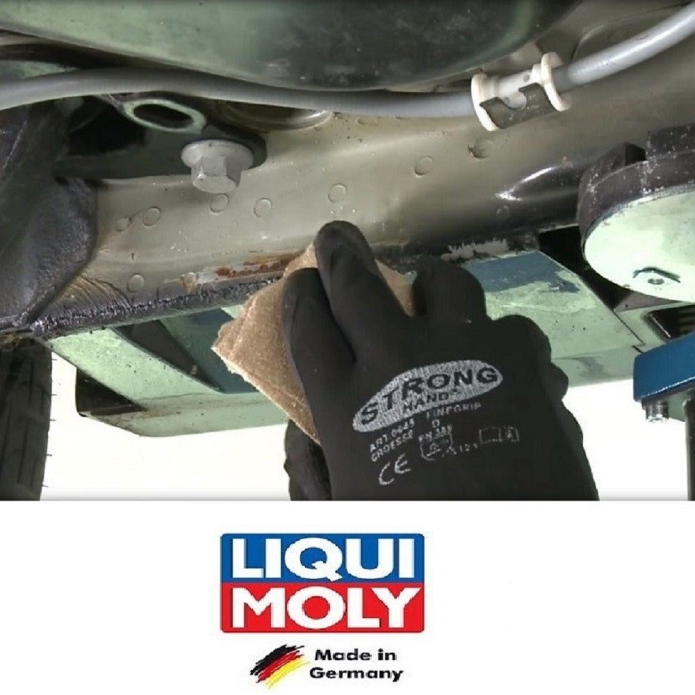 Chai mạ Kẽm Chống Gỉ Màu Sậm Liqui Moly ZINC SPRAY 1540  (400ml) Bảo vệ bề mặt chống nước mưa và muối, chịu nhiệt đô cao