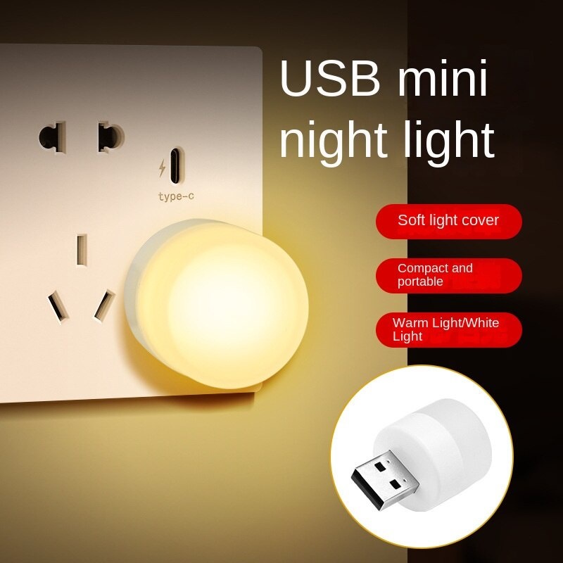 Đèn LED USB Mini 5V Bảo Vệ Mắt Cho Phòng Ngủ