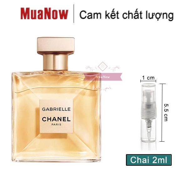 Nước hoa Chanel Gabrielle Essence (Hoa ngọc lan tây, Hoa huệ trắng, Hoa nhài, Hoa cam) | Thế Giới Skin Care