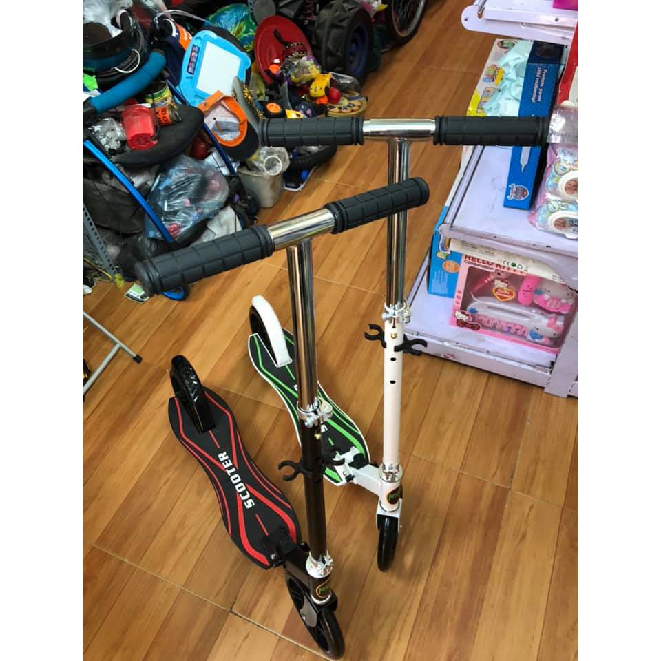 Xe Trượt Scooter Sport 2 Bánh Siêu To Khổng Lồ Tải Lên Đến 60kg / Xe Scooter Sắt Thể Thao, Scooter Cao Cấp