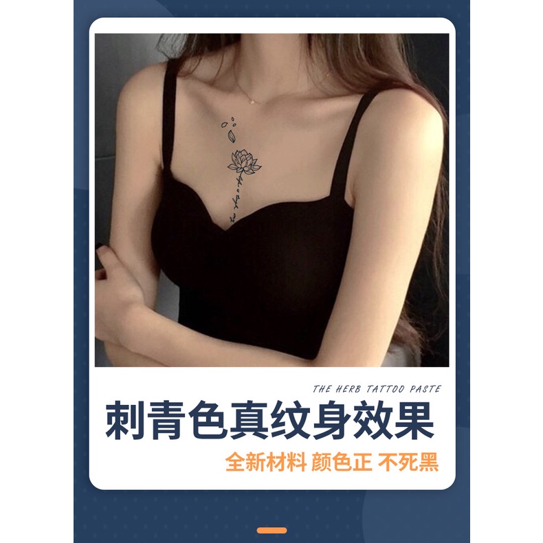 Hình Xăm Dán Tạm Thời Hình Chữ Cái Tiếng Anh Cá Tính