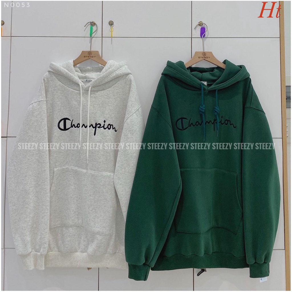 Áo hoodie Champi kiểu cách thời trang hiện đại trẻ trung