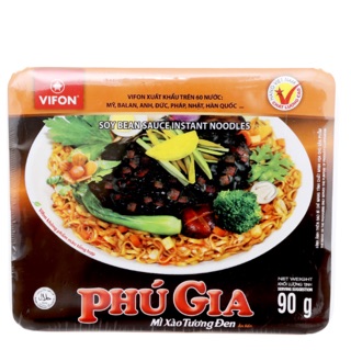 Mì xào tương đen Vifon gói 90gam