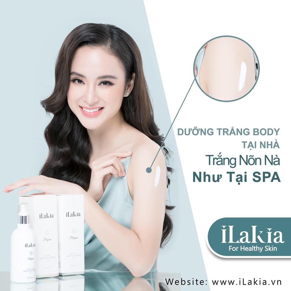 Kem Dưỡng Trắng Da Body Toàn Thân ILAKIA 250ml Dưỡng Thể Ban Ngày Ban Đêm Dưỡng Ẩm Hàn Quốc Hương Nước Hoa