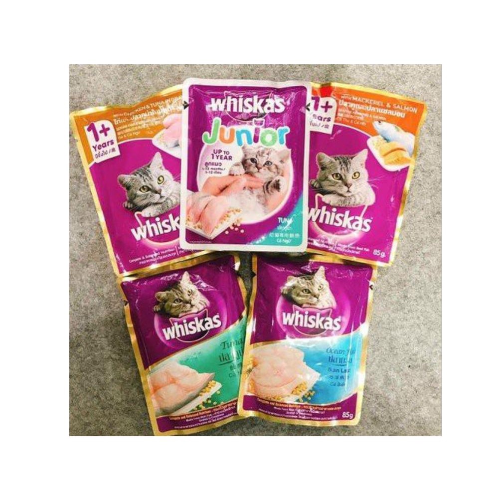 Pate Whiskas gói 85g - Pate cho mèo