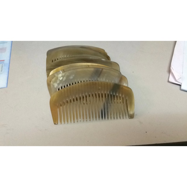 lược sừng múi bưởi,gấp,mini,Trâm cài tóc