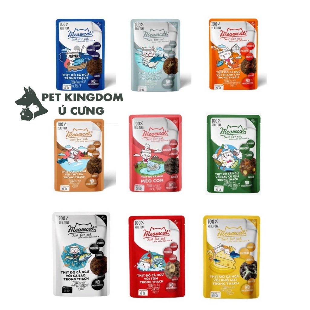 Pate Cho Mèo MeowCat Gói 70g