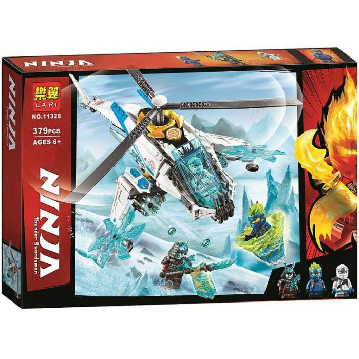 Đồ chơi Lắp Ráp Ninja RZ003 Máy bay trực thăng chiến đấu trên băng của JAY AH - 1Z Viber